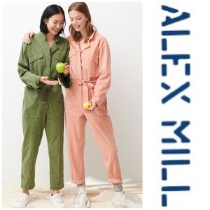 Alex Mill Expedition Twill Jumpsuit - City Pink